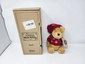 THE BOYDS COLLECTION Pooh Bear's Winter Holiday "Pooh" Style #21343 ROTER PULLOVER - Bild 1 von 19