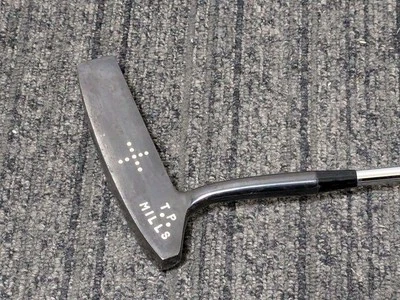 T P Mills Classic Handmade Putter 35in Rare Vintage Golf Club Good Condition - Image 1 of 4