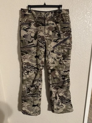 Under Armour Grit Mid Season Hunting Pants 1347443-999 Barren Camo (Men’s 34) - Image 1 of 4
