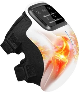Knee Massager Cordless Vibration Knee Brace Support Wrap with LED Screen - Picture 1 of 7