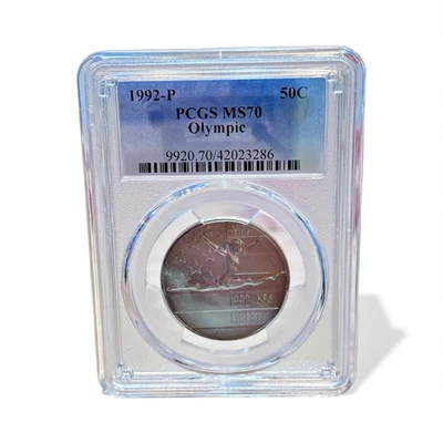 1992 P- Olympics Commemorative-MS 70, 11/21/25, FREE SHIPPING - Image 1 of 2