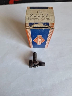 OEM Genuine Briggs & Stratton Engine Carburetor Mounting Screws. Part  93357  - Image 1 of 2
