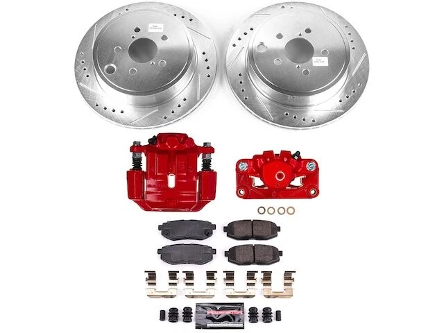 Kit de pastillas de freno trasero y rotor para 10-14 Subaru Legacy Outback 2.5GT 3.6R ZC49K6 Foto 1 de 1