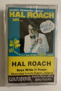 Hal Roach - Says Write It Down Cassette Tape Grainne Music LTD Release  - Picture 1 of 6