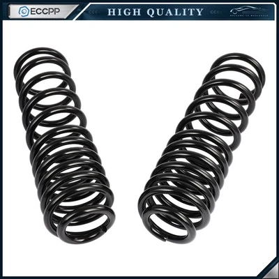 Front 2pcs Coil Springs for Jeep Cherokee 84-96 Comanche 89-92 Wagoneer 84-87 Foto 1 de 4