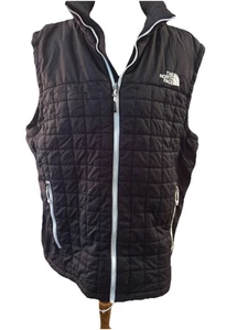 The North Face Men’s black Puffer Quilted Vest Size XL Lined poly fill - Picture 1 of 8
