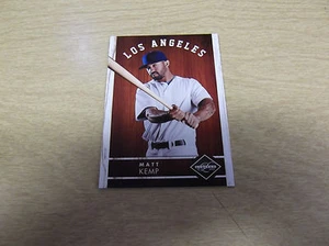 2011 Panini Limited BB #1 Matt Kemp Dodgers Mach #198/249 - Bild 1 von 1