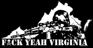 F*CK YEAH VIRGINIA Shirt (VA State Pride Mason Nova Tech Hokies Cavs VT UVA VCU) - Bild 1 von 1