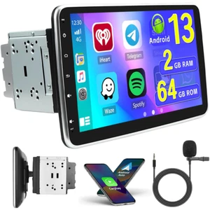 For Toyota 4Runner 2003-2009 Android 13 CarPlay 10.1" Car Stereo Radio GPS WiFi - Picture 1 of 16