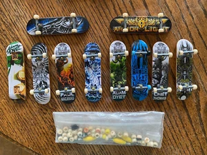 Tableros Tech Deck-Lote de 10-DARK STAR Chet Thomas Adam Dyet Paul Machnau - Imagen 1 de 5