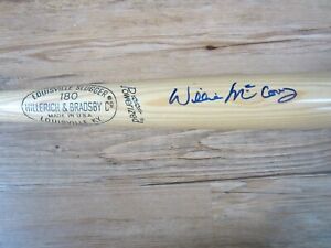 Willie McCovey Autograph Signed Baseball Bat Louisville Slugger Bat Name Only