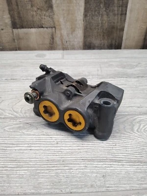 2005 05 04-06 Yamaha YZF-R1 YZFR1 Left Front Brake Dual Piston Caliper - Image 1 of 4