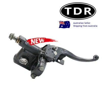 10mm Front Left Hand Master cylinder Brake Lever for 50cc quad ATV Dirt Pit Bike - Image 1 of 2