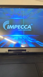IMPECCA 15,4" Tragbarer DVD Player 180° Schwenkbarer Bildschirm CD DVD USB SD, 5Std Akku - Bild 1 von 5
