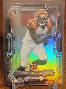 2015 Bowman Black Rainbow Foil AJ Green #24 - Picture 1 of 2
