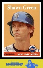2007 Topps Heritage Shawn Green    #228 New York Mets