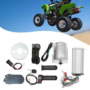 3000W 48/60/72V BLDC NUOVO Motore Elettrico Brushless Alta Velocità DC Set DE - Foto 1 di 16