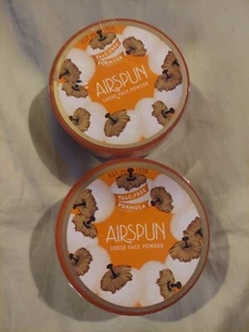 Airspun Translucent EXTRA Coverage Loose Face Powder X 2 Talc -Free - Picture 1 of 5