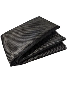 Reiner Carbon Stoff 1m² - Sergé 2/2 200g/m² hochwertig - Bild 1 von 6