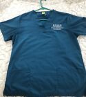 Two Keiser University Diagnostic Medical Sonography Scrub Top (Two Shirts)Size S