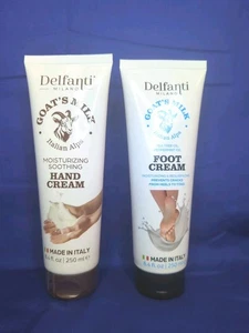 Delfanti Milano Ziegenmilch Italienische Alpen Feuchtigkeitsspendende Hand- & Fußcreme 8,4 Oz.  - Bild 1 von 3