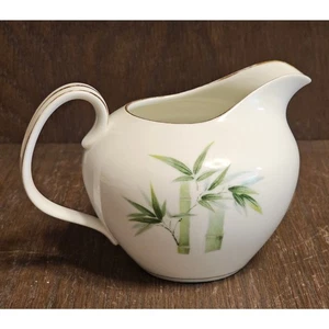Noritake Nippon Toki Kaisha Creamer BAMBOO Circa 1955 Porcelain MCM Mid Century - Picture 1 of 7