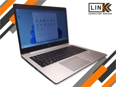 HP EliteBook 840 G6 FHD Laptop i5 12GB RAM 256GB SSD Windows 11 Pro - Image 1 of 4