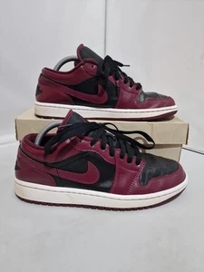 Nike Air Jordan 1 Low Größe 7 UK Dark Beetroot Sneaker EUR 41 US 9,5 DC0774 006 - Bild 1 von 12