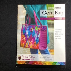 Dancing Diamonds Gem Bag By Plum Easy Patterns - Picture 1 of 4