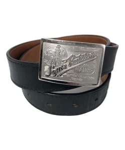 LOUIS VUITTON Santur Jeans Belt black - Picture 1 of 6