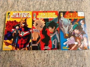 My Hero Academia Lot Vol. 1-3 ( Volume 1 2 3) Manga English Shonen Jump Comics - Imagen 1 de 6