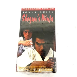 Shoguns Ninja Sonny Chiba Kung Fu  Widescreen Edition 2001 VHS New Sealed - Picture 1 of 3