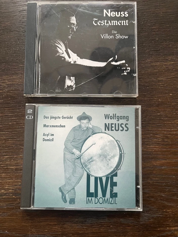 2 CD - Wolfgang Neuss - Neuss Testament + Live im Domizil - selten! - Bild 1 von 1