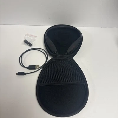 LG Tone Infinim HBS-900 Headphones Headset earbuds Bluetooth Black - Image 1 of 4