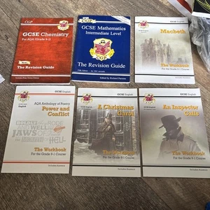 6X Various GCSE Books (Please See Pictures) Free UK Tracked Delivery - Bild 1 von 23