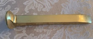 POLISHED METAL GOLDEN SPIKE. PRE OWNED. - Picture 1 of 2