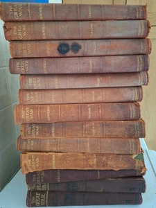 Set of "The Great War" by H.W. Wilson, a historical account of World War I - Picture 1 of 1