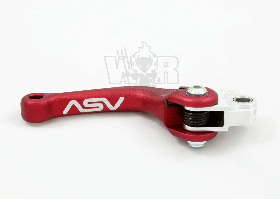 Palanca de freno ASV C6 roja Honda CRF250R CRF450R 2007-2022 Foto 1 de 1