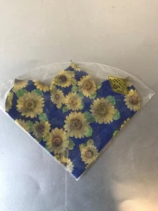 Servilletas Japón Girasol Azul 35,5 x 35,5 cm 15 Piezas (D) - Imagen 1 de 1