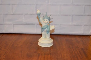 Retired Department56 SnowBabies "Let's Pretend" "Little Liberty" Figurine - Picture 1 of 2