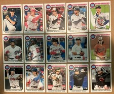 2023 Topps Heritage inserts-Flashbacks, Then & Now, New Age, Stamps -You Pick