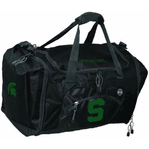 Officially Licensed NCAA Michigan State Spartans Roadblock Duffel Bag Cover