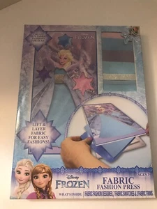 Disney FROZEN TESSUTO FASHION PRESS nuovo sigillato nella scatola originale - Foto 1 di 3