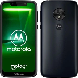 Motorola Moto G7 Play 32GB Black Unlocked Android Mobile Smartphone Mint - Picture 1 of 3