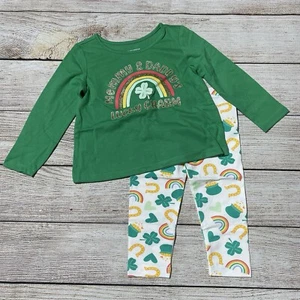 Children’s Place Baby Girl St. Patrick’s Day Outfit Size 18-24 Months. NWT! - Picture 1 of 9