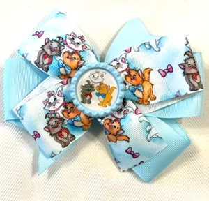 Beautiful Disney’s Aristocats Family inspired hair bow for girls. - Picture 1 of 3
