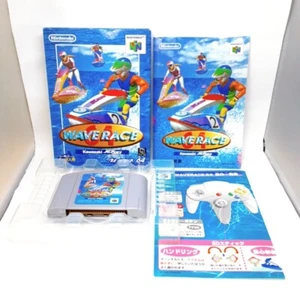 Wave Race Nintendo64 N64 Nintendo Japan Box Manual Very Good Condition VG - Picture 1 of 12