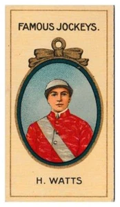 Taddy - 'Famous Jockeys (Brown Letterpress)' (1905) - H. Watts - Picture 1 of 2