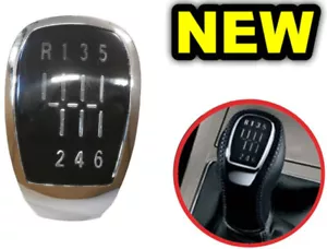FOR VAUXHALL OPEL CORSA ZAFIRA OPC ETC VXR GEAR KNOB CAP DECAL TRIM BADGE 6SPEED - Picture 1 of 7