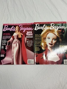 Barbie Collector's Magazine: Bazaar Magazine 1999 Lot Of 2 EUC - Picture 1 of 2